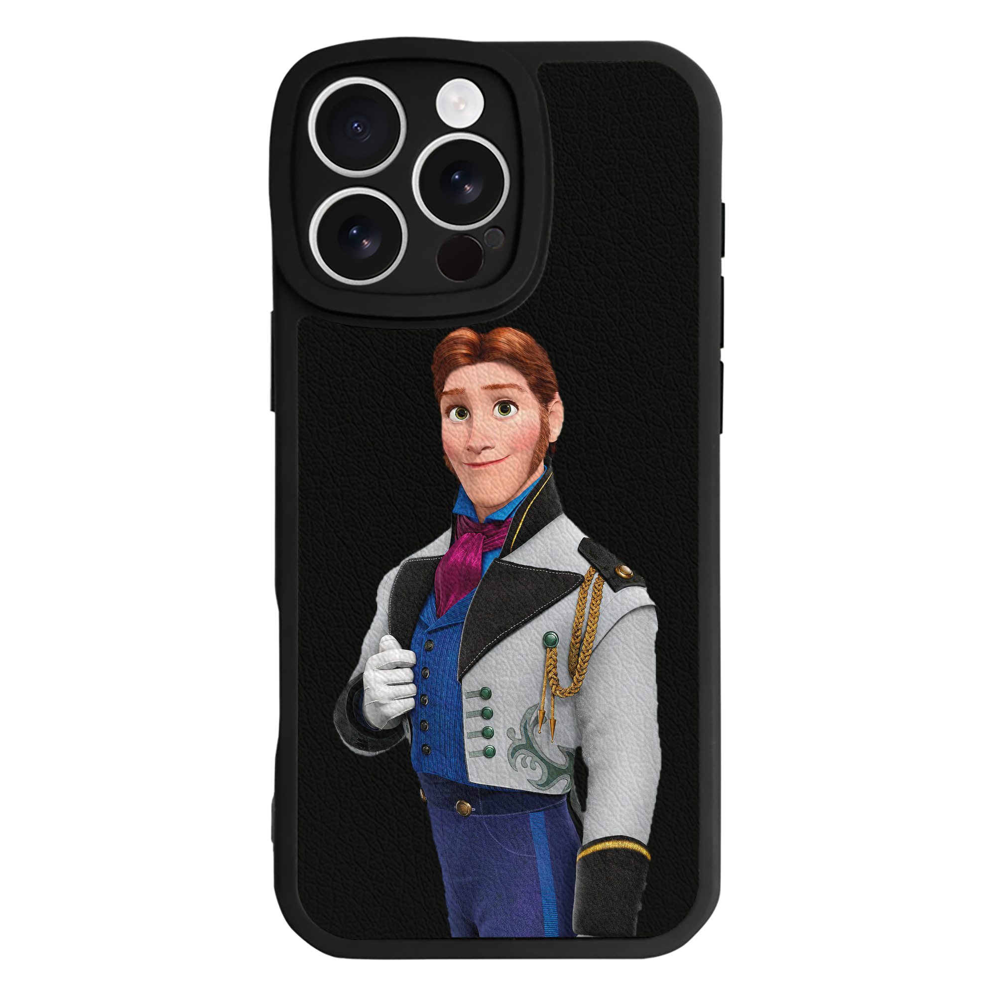 （画像用） アナと雪の女王 アンナ エルサ Frozen Anna Elsa 【iPhone 16シリーズ対応】シリコンスマホケース（レザー調） 材質：シリコン